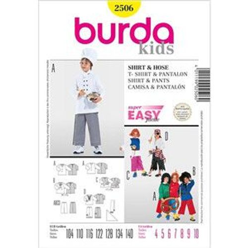Patron Burda Kids 2506