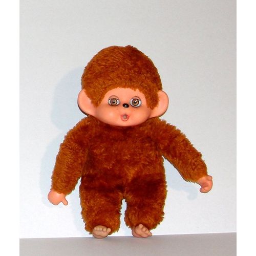 Peluche Style Kiki Aux Yeux Dormeurs 36cm Vintage