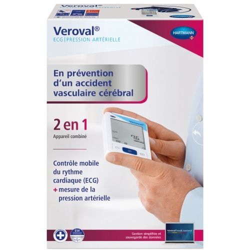 Veroval De Bras Hartmann 2 En 1 Tensiomètre Bras / Fonction Ecg - Tensiomètre De Bras
