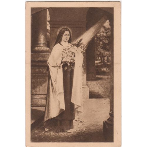Cpa - 1 Ost - La Bse-Thérèse De L'enfant-Jésus (Tableaux De F.Roybet) - (Timbrée, Oblitérée Et Circulée En 1922)