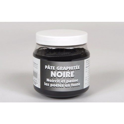 Pâte Graphitée - Noire - Pour Poêles En Fonte Assistance Chimique