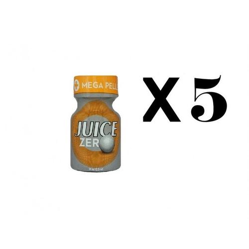 Poppers Juice Zéro 10 Ml Lot De 5 Flacons