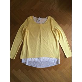 Pull Pimkie Jaune Fantaisie Dos Taille M