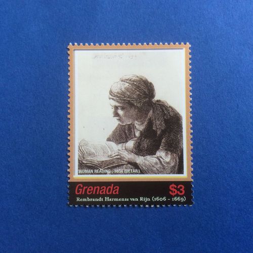 Grenade - 400ème Anniversaire De La Naissance De Rembrandt - Woman Reading