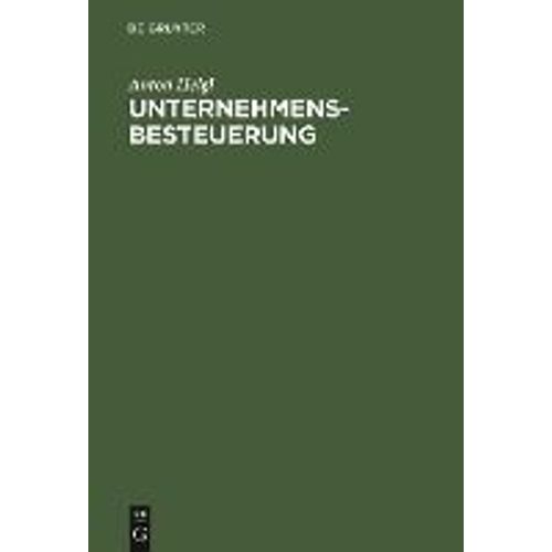 Unternehmensbesteuerung