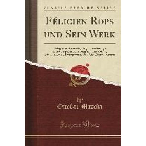 Ger-Felicien Rops Und Sein Wer