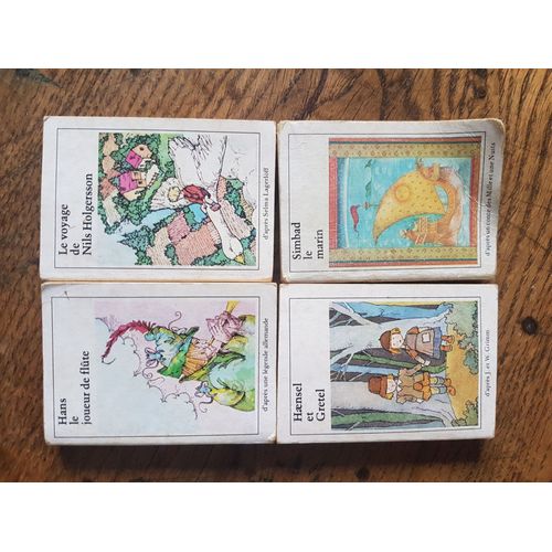 Collection 4 Mini Livres De Contes Éditions Jacques Riquier