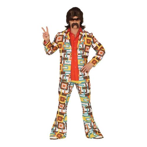 Déguisement Disco Années 70 Multicouleur Pour Homme (Taille L)