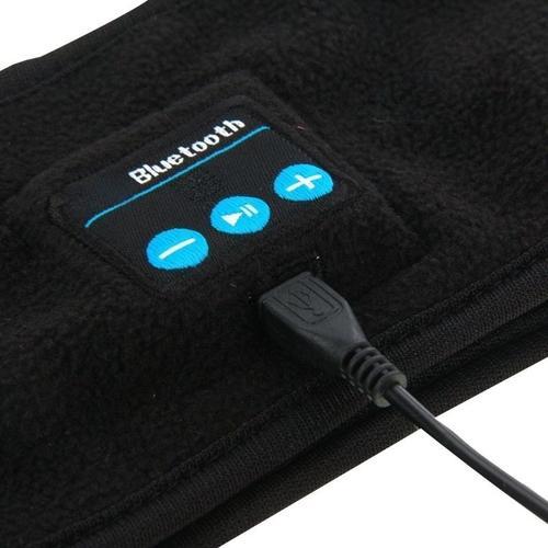 Bandeau Bluetooth Sport Connecté Kit Mains Libres Smartphone iPhone Casque  Sans Fil Noir YONIS Pas Cher 