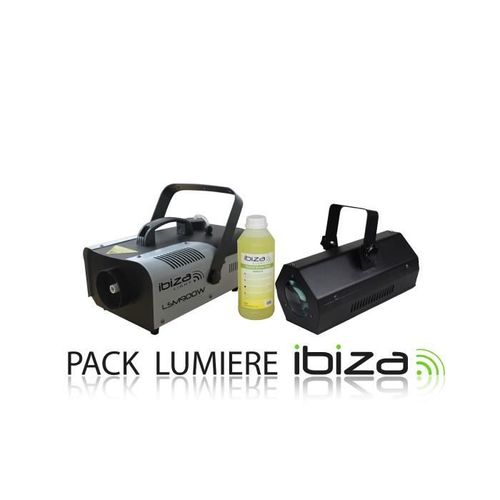 Pack machine à fumée et jeu de lumière LED