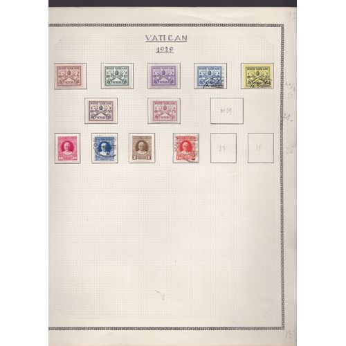 Lot De 10 Timbres Du Vatican Neufs Et Obliteres N°S 26/36