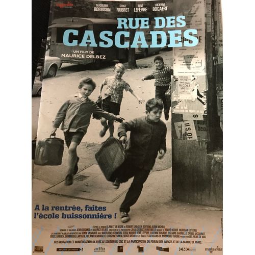 Dossier De Presse "Rue Des Cascades" De Maurice Delbez Avec Madeleine Robinson, 1964