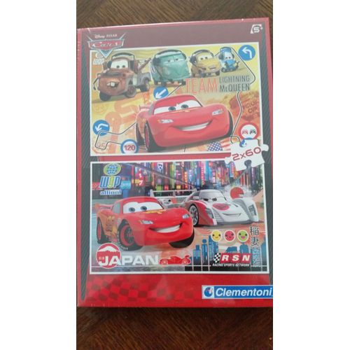 Puzzle Cars 2 X 60 Pièces