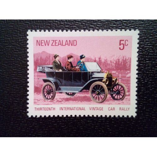 Timbre Nouvelle-Zélande Yt 558 Ford 1972