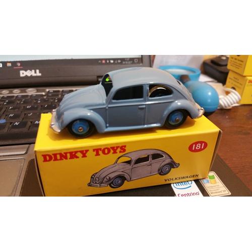 Vw Volkswagen Cox Coccinelle 1/43 Dinky Gb Atlas 181-Dinky Toys