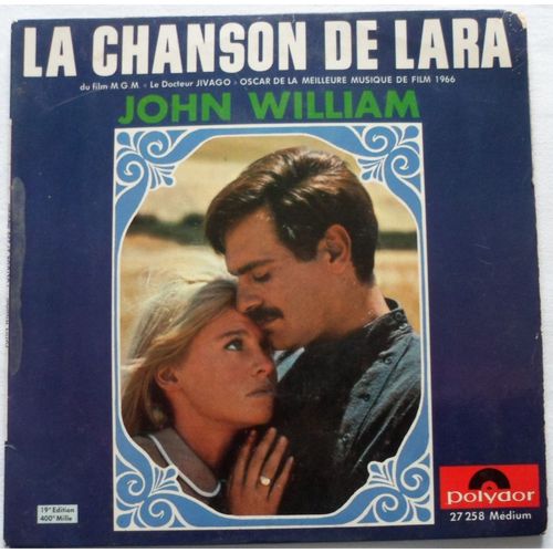 John William - La Chanson De Lara, Frère John, Chanson Pour Willy, Sans Elle.