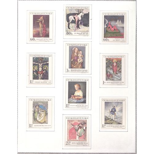Lot De 24 Timbres Neufs * En Series Completes De Tchecoslovaquie N°S 1756/1760+1686/1690+1820/1823+1481/1482+