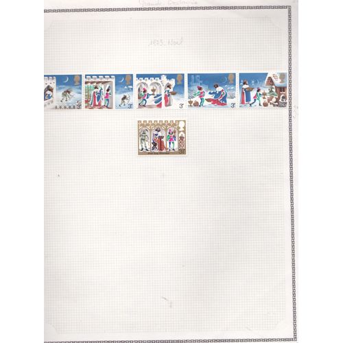 Lot De 18 Timbres Neufs * En Series Completes De Grande Bretagne / Religion