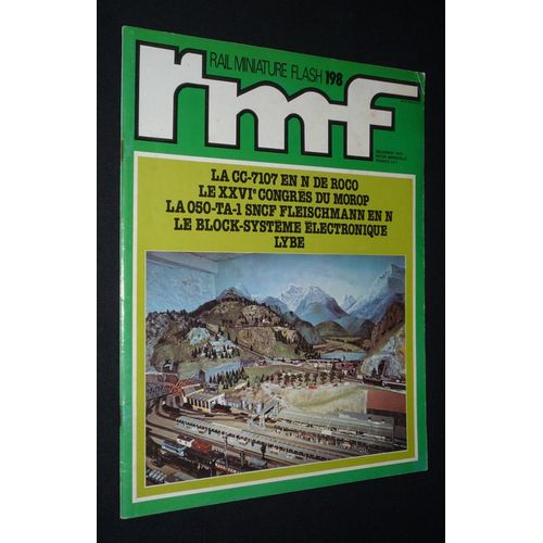 Rail Miniature Flash (N°198, Décembre 1979) : Cc-7107 En N De Roco - Xxvie Congrès Du Morop