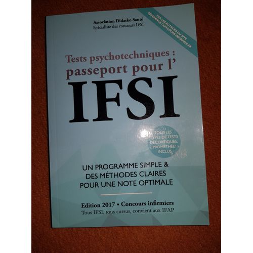 Tests Psycjotechnique : Passeport Pour L'ifsi