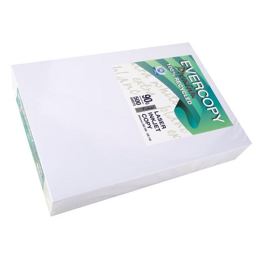Evercopy Ramette 500 Feuilles Papier 90g A4 210x297 mm Certifié