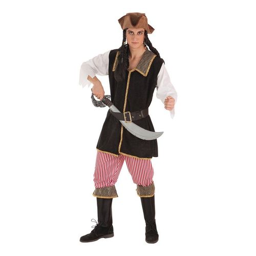 D?Guisement De Boucanier ? Rayures Pour Homme (Taille L)