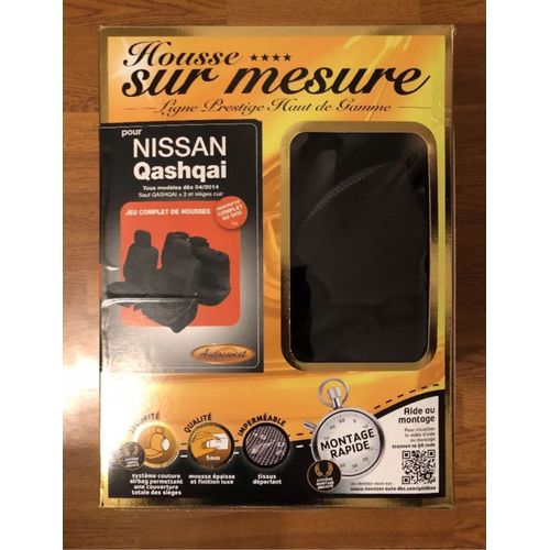 Housse De Siège Auto / Voiture - Sur Mesure Pour Nissan Qashqai (11/2013 À 2018)