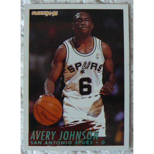 Avery Johnson - Fleer 94-95 - N°209
