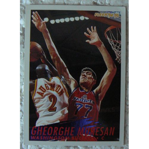 Gheorghe Muresan - Fleer 94-95 - N°236