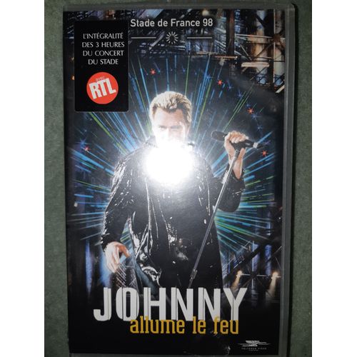 Cassette Vidéo Johnny Hallyday Stade De France 1998
