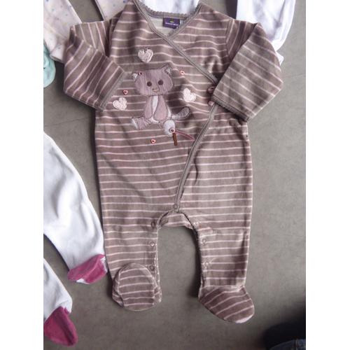 Lot 5 Pyjamas Bebe Fille 6 Mois Mode Enfant Rakuten