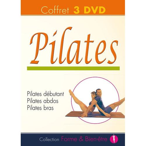 Coffret Pilates : Pilates Débuttant + Pilates Abdos + Pilates Bras - Pack