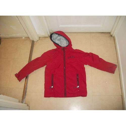 Blouson Tribord Rouge 8 Ans À Capuche ....