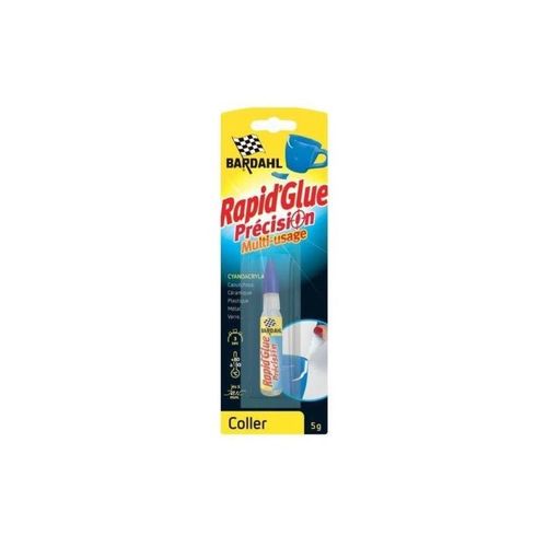 BARDAHL Rapid Glue - Prise rapide 3 secondes - Haute resistance - 5 g