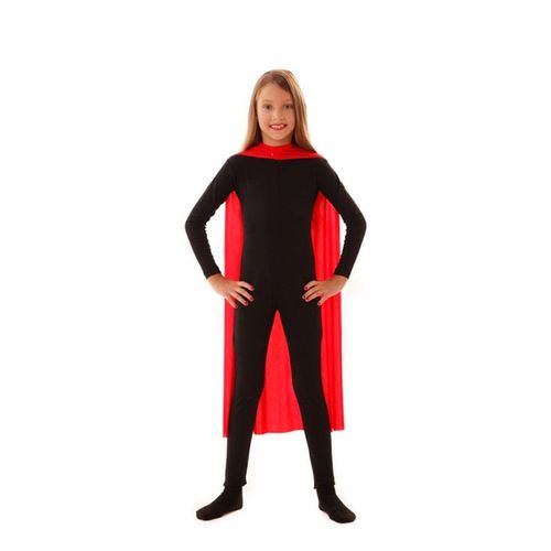 Cape Super-H?Ros Rouge Pour Enfant 90 Cm (Taille Unique Enfants)