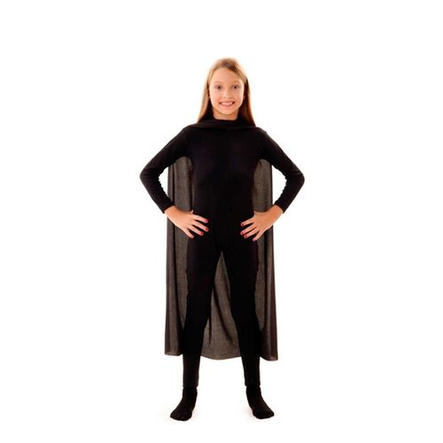Cape Super-Héros Noire Pour Enfant De 90 Cm (Taille Unique Enfants)