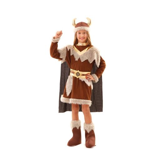 Déguisement De Vikingue Pour Fille (Taille 5-6a)