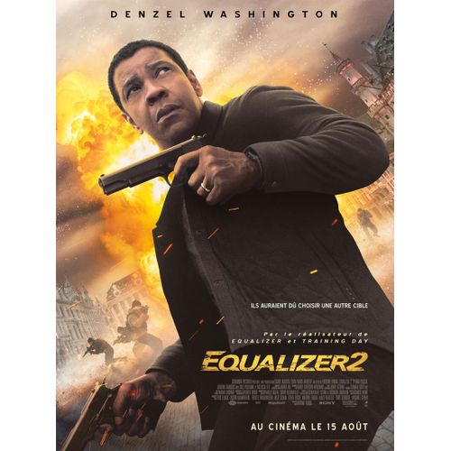 Affiche De Cinéma " Equalizer 2 / Deux " - Format 40x60 Cm - Un Film De Antoine Fuqua Avec Denzel Washington, Pedro Pascal, Ashton Sanders, Bill Pullman, Melissa Leo - Année 2018