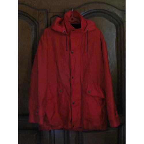 Parka Mixte Rouge - Taille M