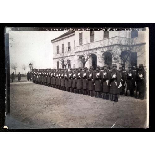 14-18 : Photographie Originale Et Numérotée De Charles Chusseau-Flaviens : "Serbie - Infanterie"