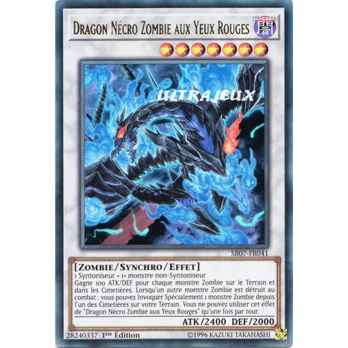 Yu-Gi-Oh! - Sr07-Fr041 - Dragon Nécro Zombie Aux Yeux Rouges - Ultra Rare