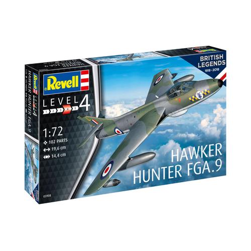 Revell Maquettes Avions British Legends: Hawker Hunter F