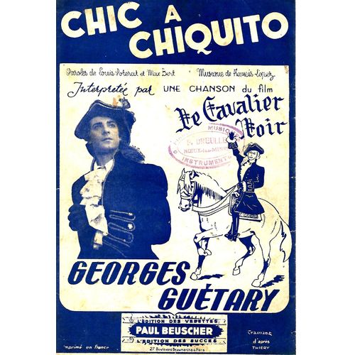 Chic A Chiquito. Georges Guétary. A 37