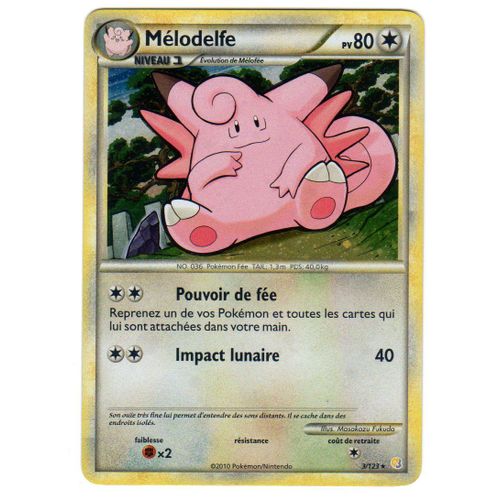 Melodelfe 3 123 Holo Gogocarte Cartes De Jeux Rakuten