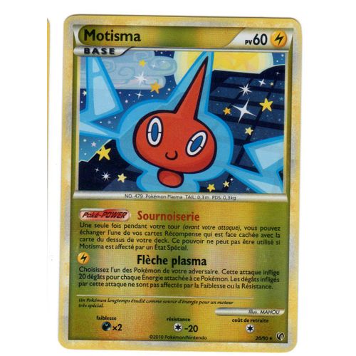 Motisma Reverse - Pokemon Hs Indomptable - 20/90