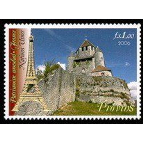 Timbre Suisse Onu Yt 554 Provins, Ville Des Foires Médiévales 2006