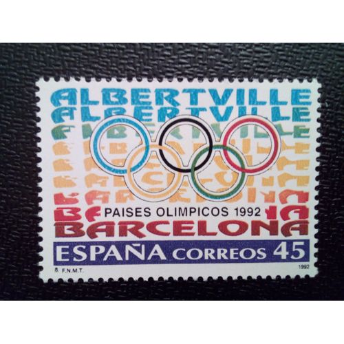Timbre Espagne Yt 2808 1992