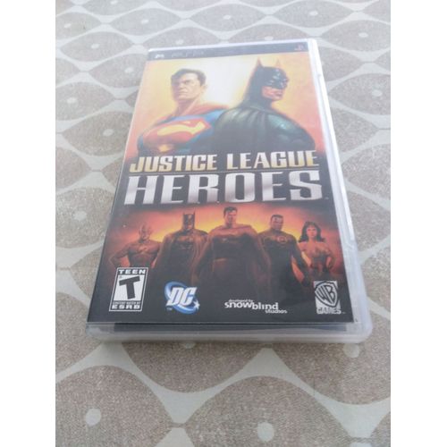 Justice League Heroes Psp