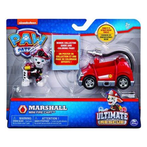 Set Pat Patrouille Chien Marcus Avec Son Camion Pompier - Figurine - Paw Patrol Ultimate