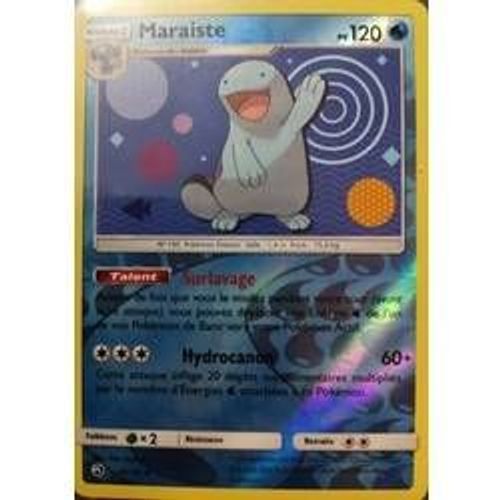 Carte Francaise Maraiste Reverse 26/70 Série Majesté Des Dragons Pokemon